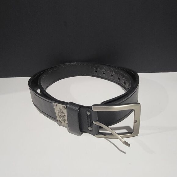 Dickies Genuine Leather Black Belt - Picture 1 of 5